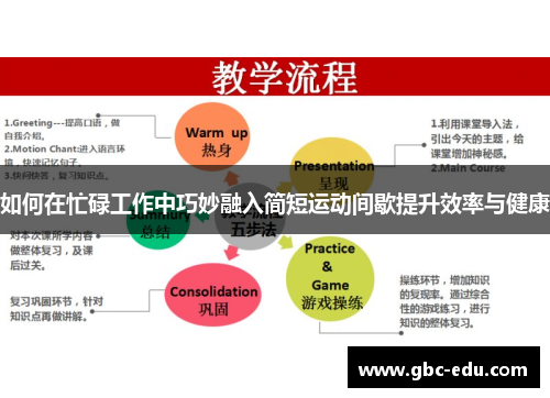如何在忙碌工作中巧妙融入简短运动间歇提升效率与健康